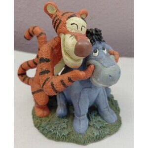 Disney Simply Pooh "So This Is What Smiling Feels Like" Eeyore & Tigger Figurine